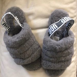 UGG fluff yeah sandals